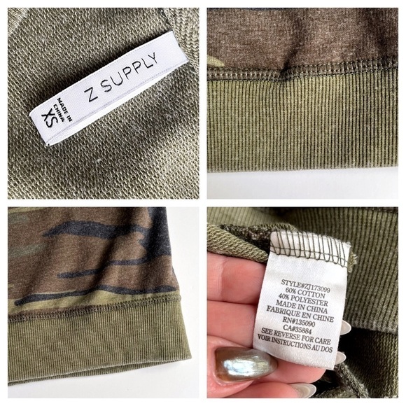 Z Supply The Camo Bomber Jacket - Picture 11 of 11